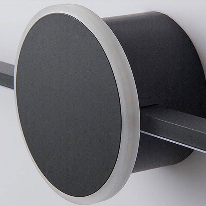 Nordic Minimalist Long Disc LED Vanity Light Wall Sconce Light-Orizon Depot