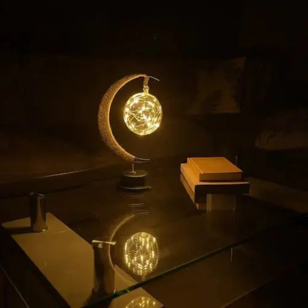 Enchanting Lunar Moon Lamp – Unique Night Light for Bedrooms & Living Spaces-Orizon Depot