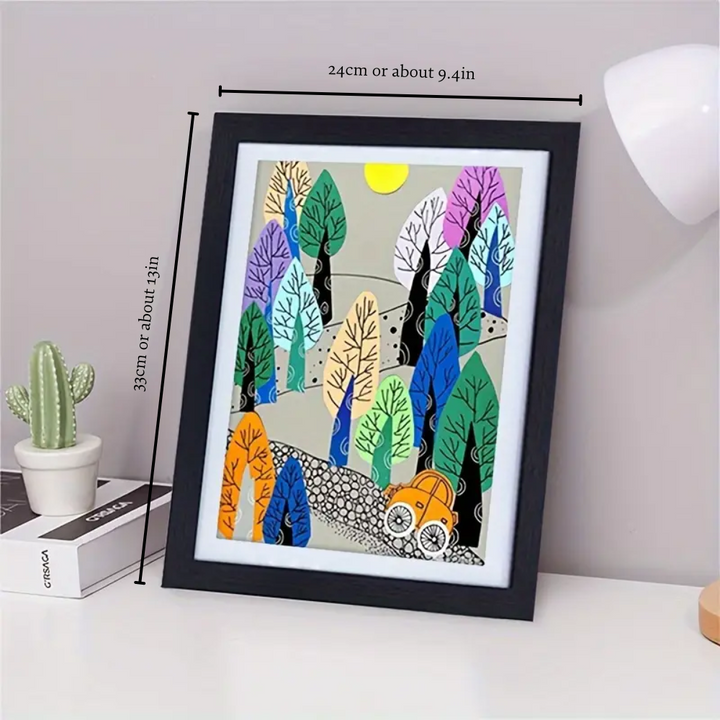 Kids' Art Projects Display Frame for Creative Artwork Storage-Orizon Depot