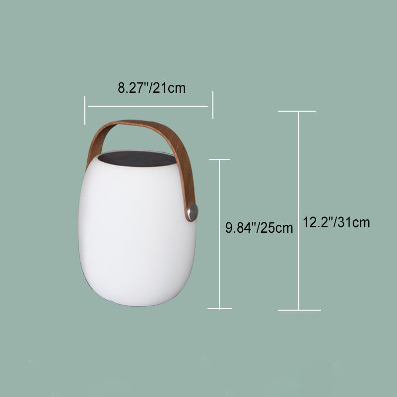 Solar PE Portable Basket LED Light Outdoor Waterproof Decorative Lamp
