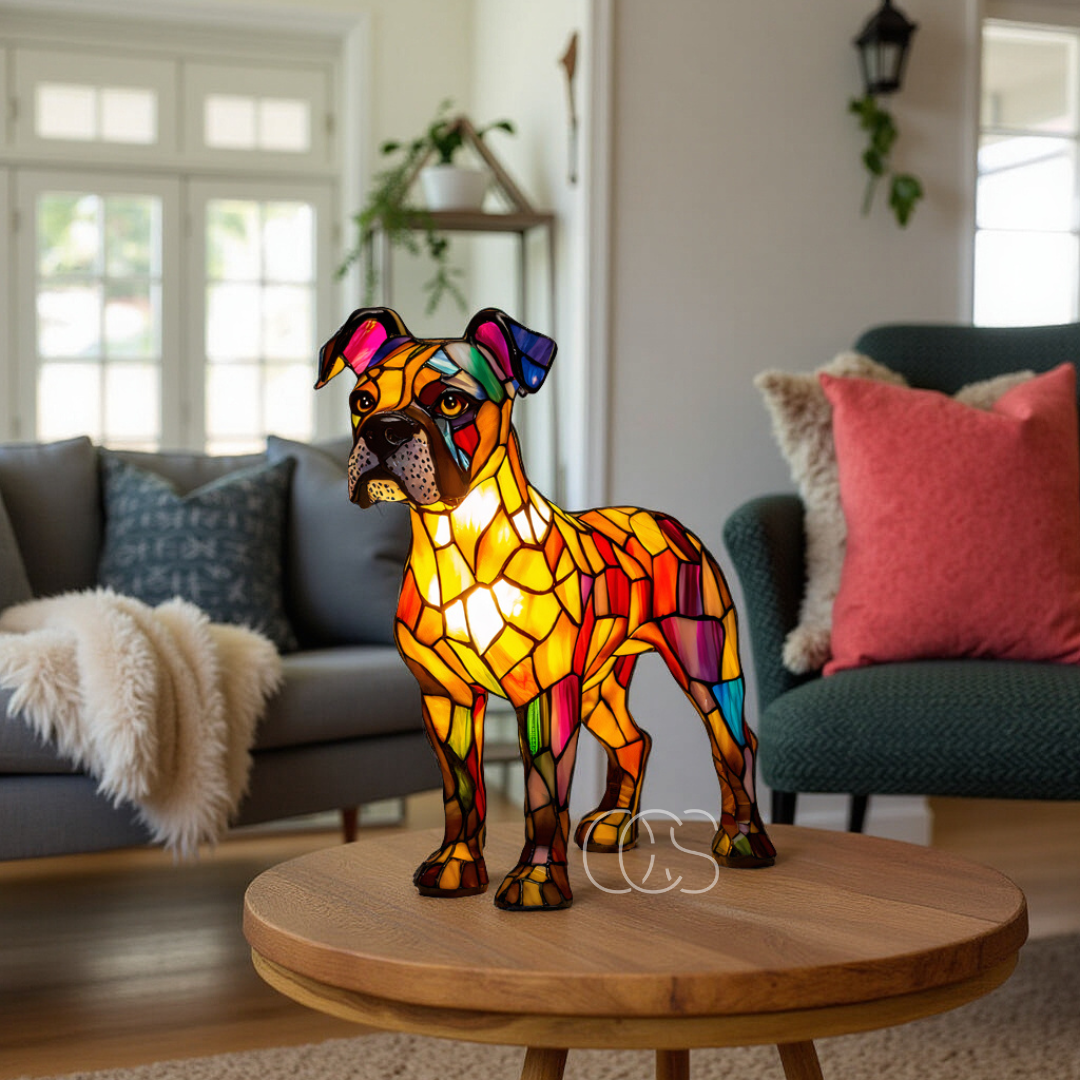 Warm Heart Night Light for Pets – Soft Glow for Comfort and Safety-Orizon Depot