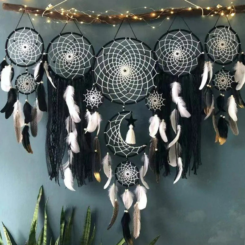 Bohemian Dreamcatcher Set for Home Decor and Spiritual Vibes-Orizon Depot