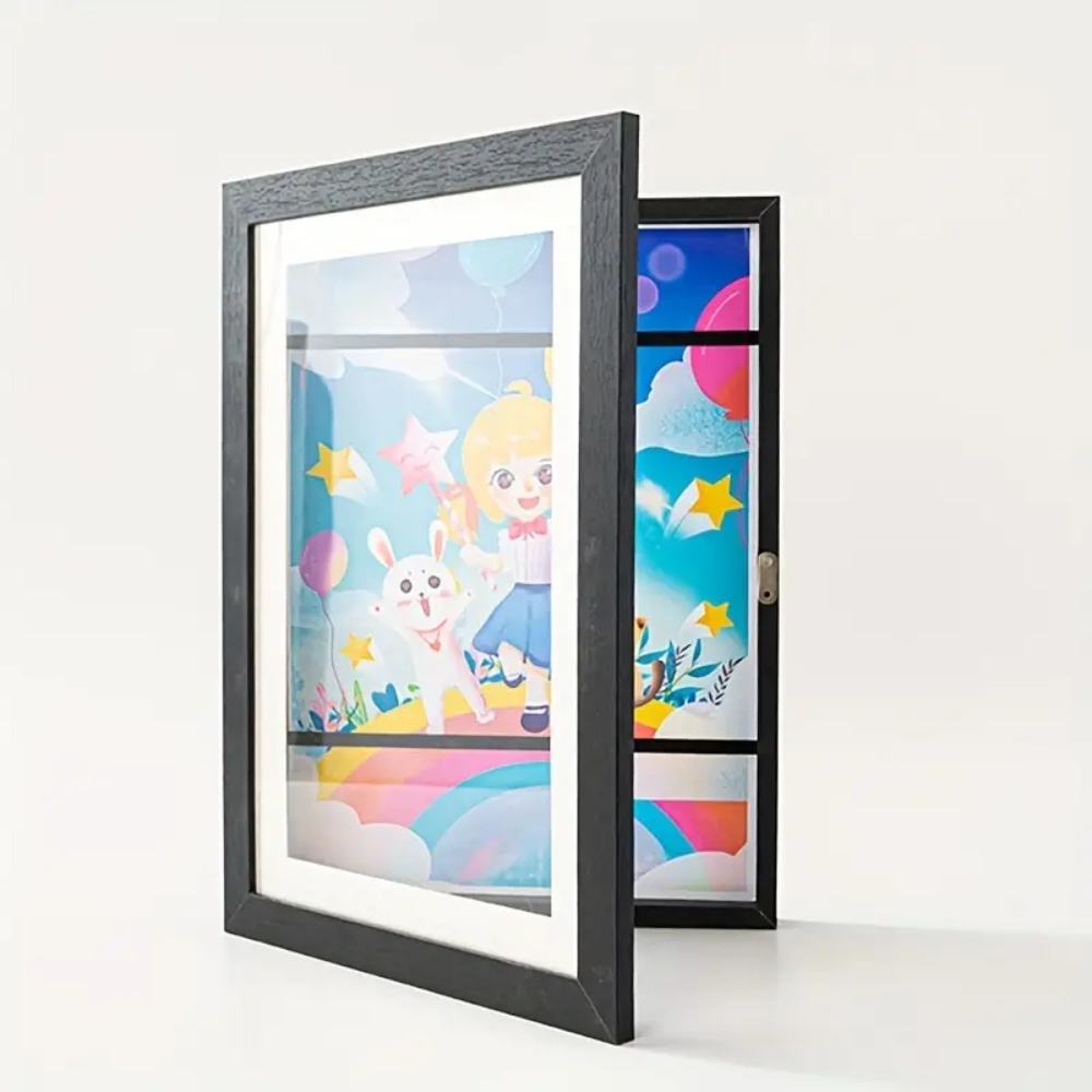 Kids' Art Projects Display Frame for Creative Artwork Storage-Orizon Depot