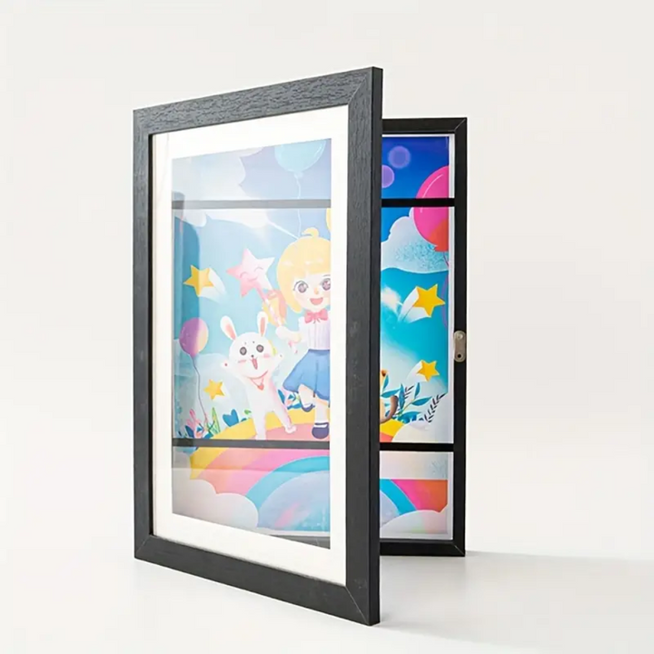 Kids' Art Projects Display Frame for Creative Artwork Storage-Orizon Depot