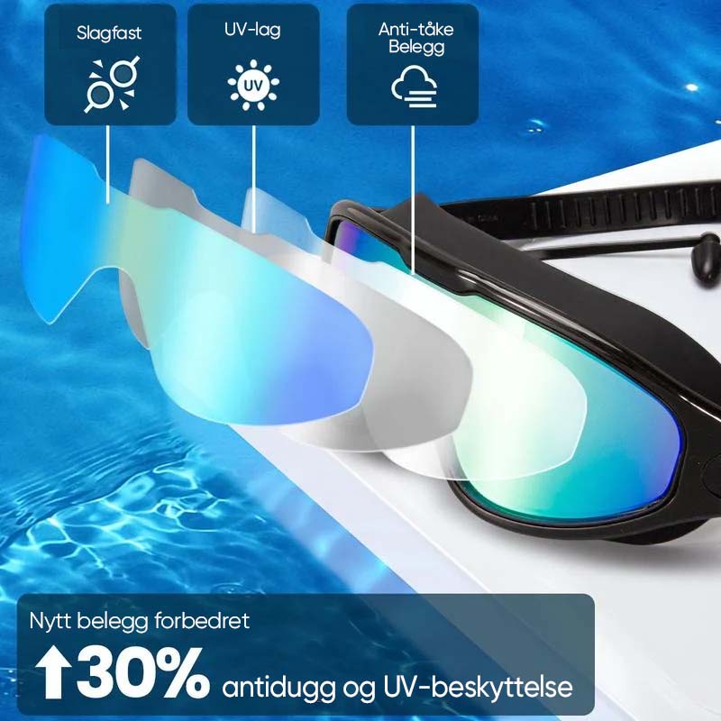 Anti-Fog Swim Goggles for Clear Vision in the Water-Orizon Depot