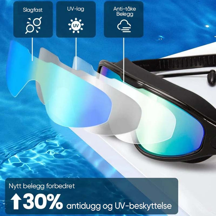 Anti-Fog Swim Goggles for Clear Vision in the Water-Orizon Depot