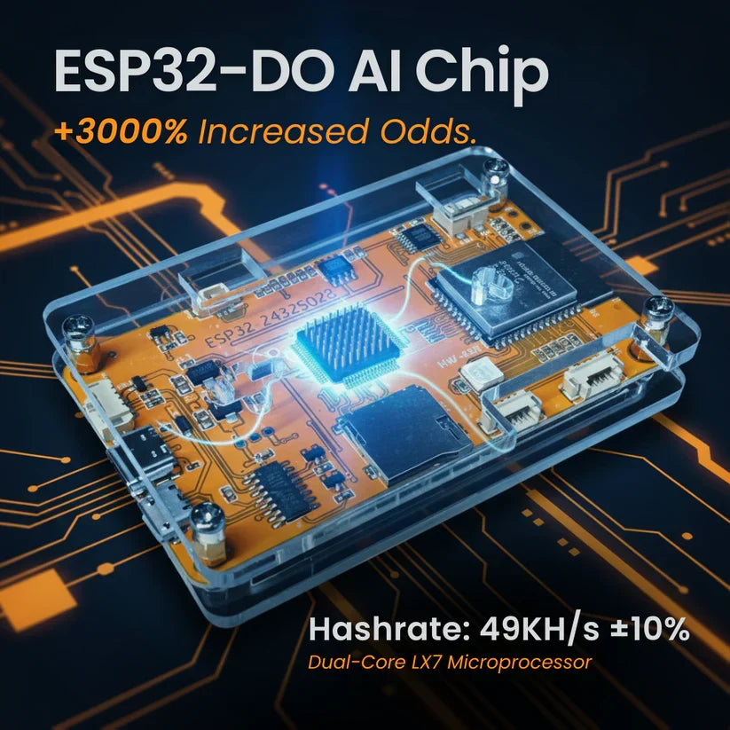 Instant Mining Device - ESP32 Cryptocurrency Miner