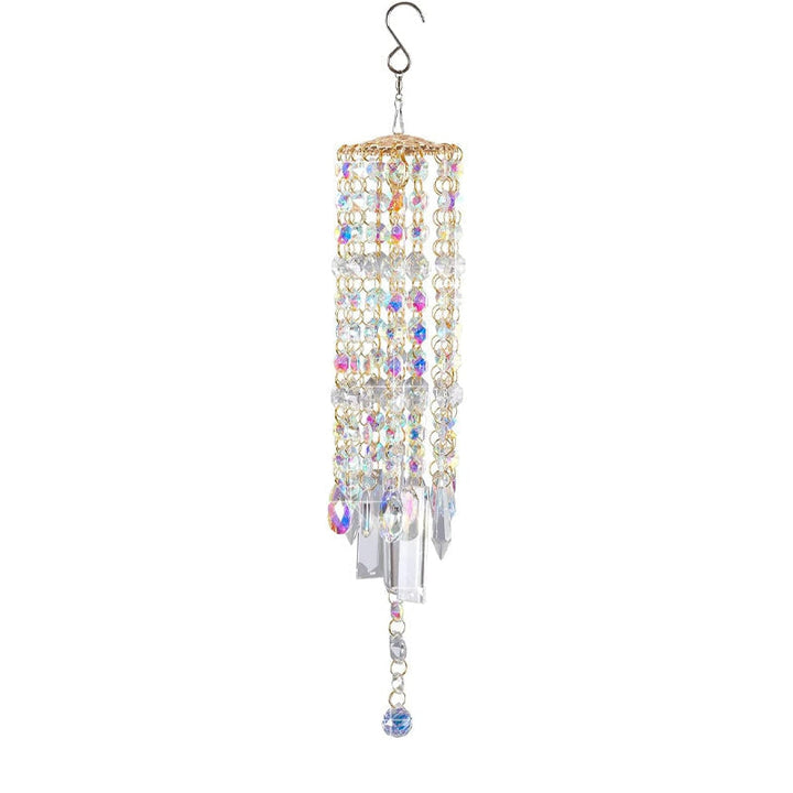 Aurora Crystal Glass Wind Chime for Home Decor and Relaxation-Orizon Depot