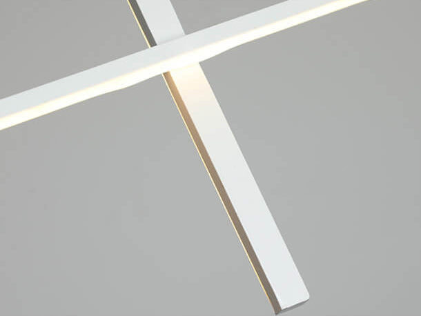 Minimalist Modern Long Linear LED Chandelier-Orizon Depot