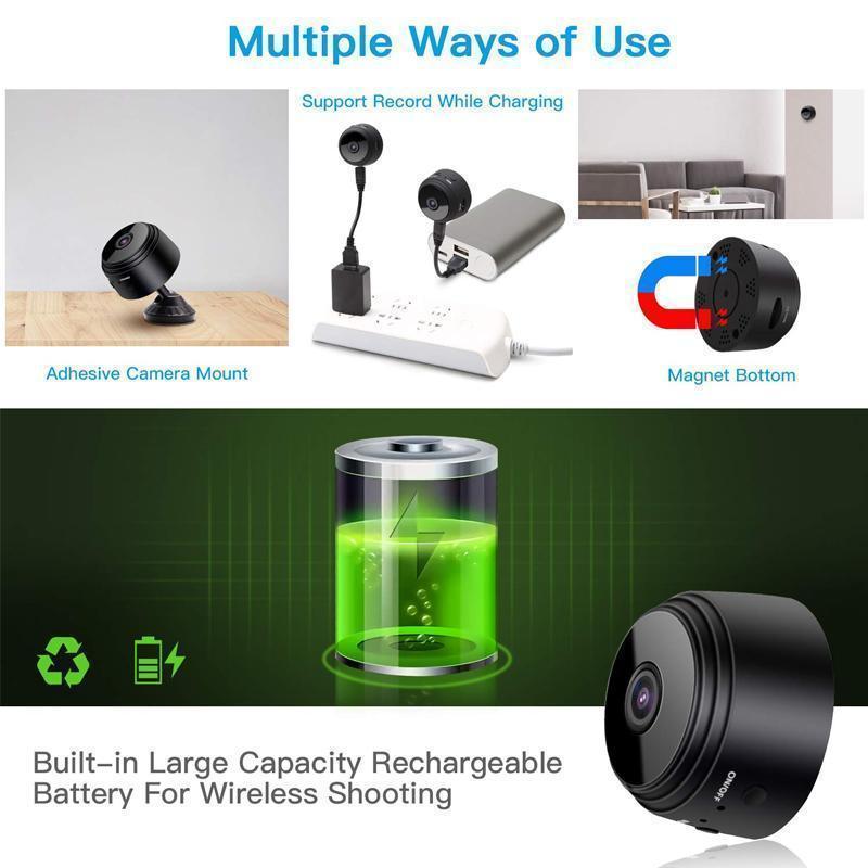 1080p Magnetic WiFi Mini Camera for RV and Motorhome Reversing-Orizon Depot