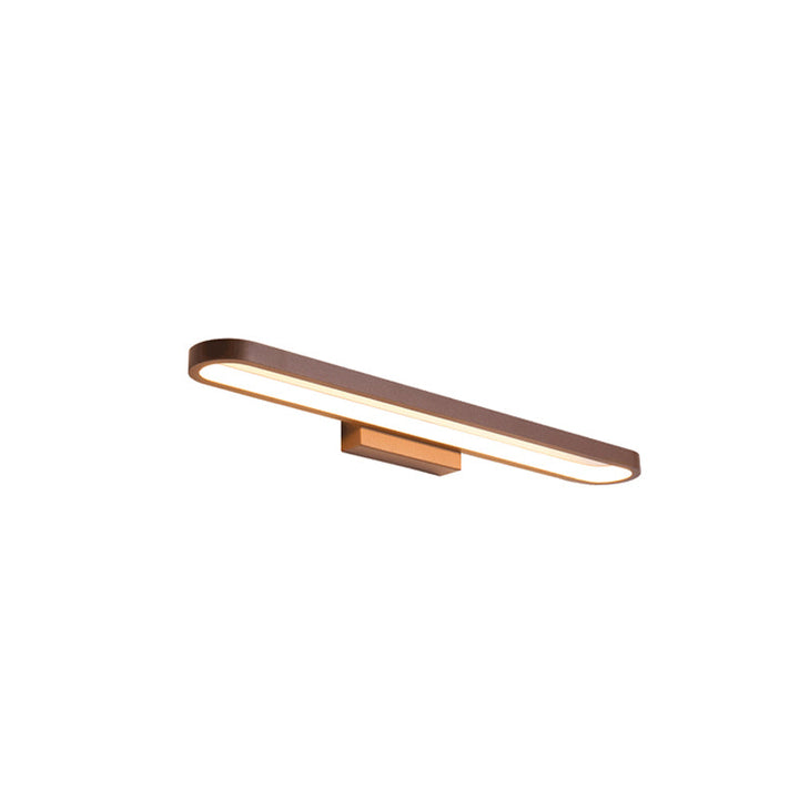 European Minimalist Circular Aluminum Vanity Lamp LED Mirror Front Wall Sconce Light-Orizon Depot