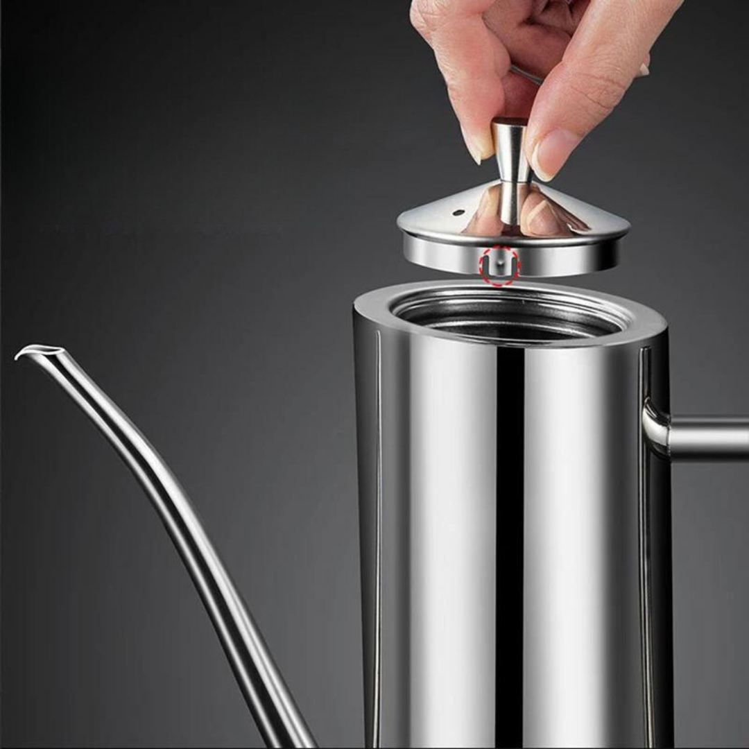 Stainless Steel Oil Container for Easy Storage and Dispensing-Orizon Depot