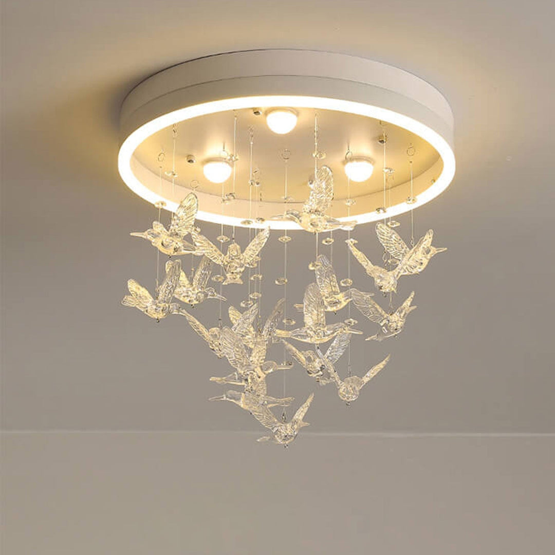 Modern Creative Cartoon Bird Ceiling Lamp-Orizon Depot