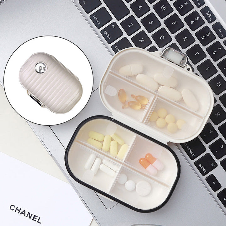 Portable Daily Pill Organizer for Convenient Medication Management-Orizon Depot