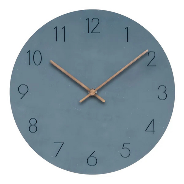 Minimalist Wall Clock | Modern Wood Design for Home Decor