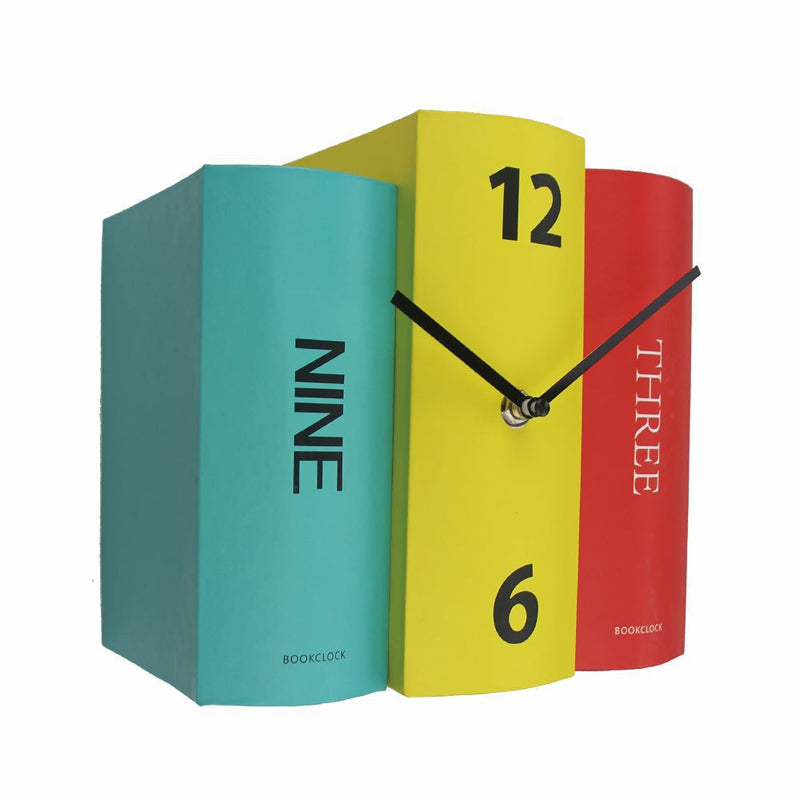 Book Clock - Unique Timepiece for Book Lovers and Readers-Orizon Depot