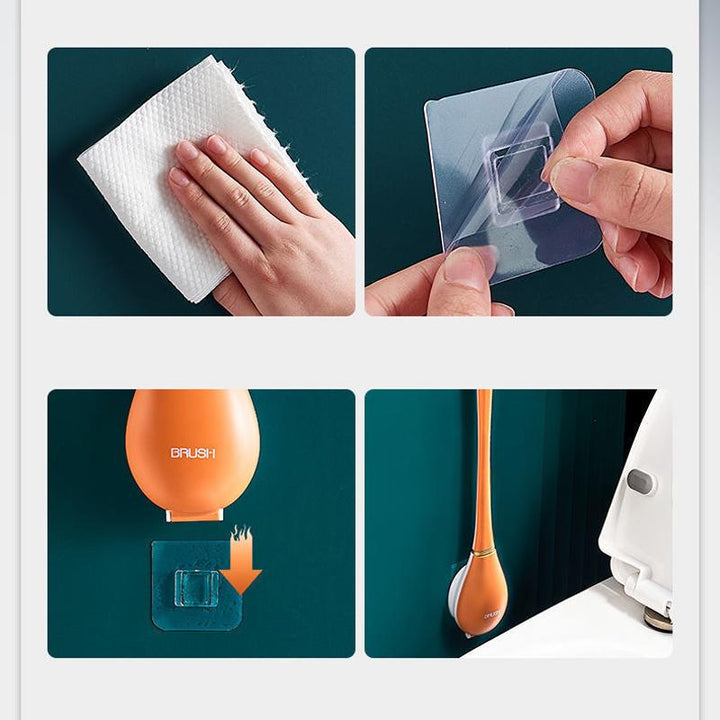 Long Handle Toilet Brush for Easy Cleaning and Hygiene-Orizon Depot