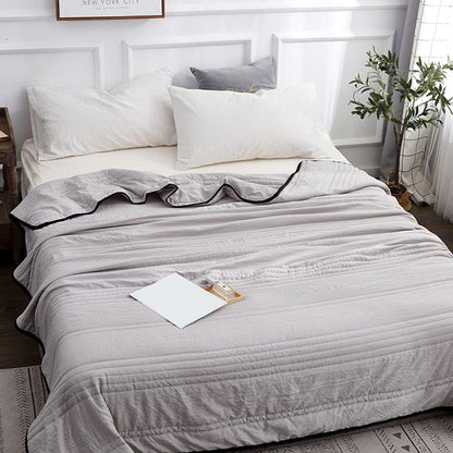 Cooling Breathable Blanket for Comfortable Warm Nights - Outdoor Decor
