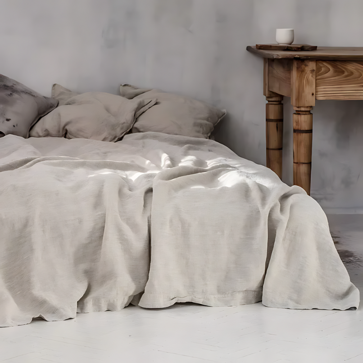 Classic Linen Bed Sheet Set for Comfortable Sleep-Orizon Depot