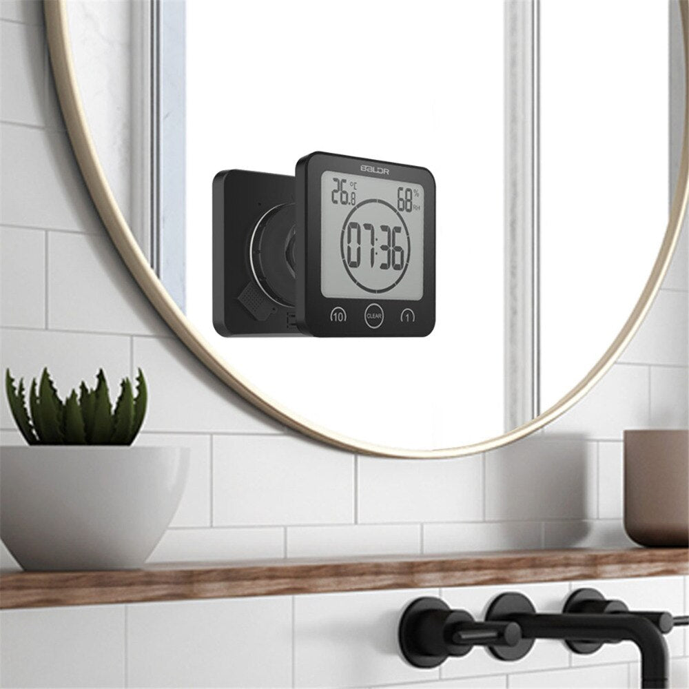 Waterproof Shower Clock - Stay on Time Even in the Bathroom!-Orizon Depot