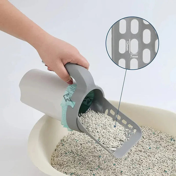 Multi-Functional Cat Litter Scoop for Easy Cleanup
