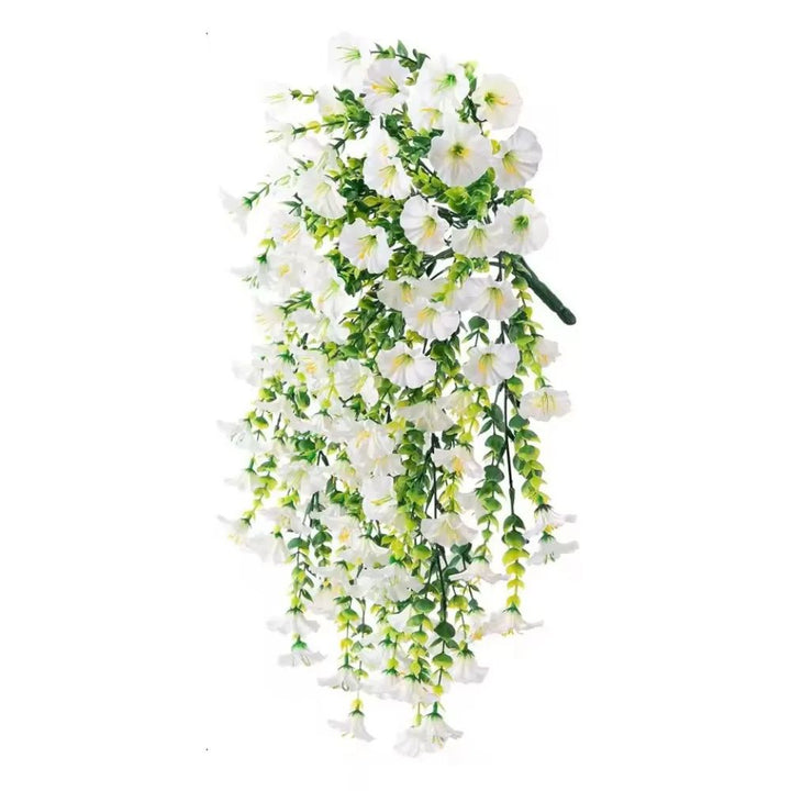UV Resistant Artificial Morning Glory Flower Hanging Decoration