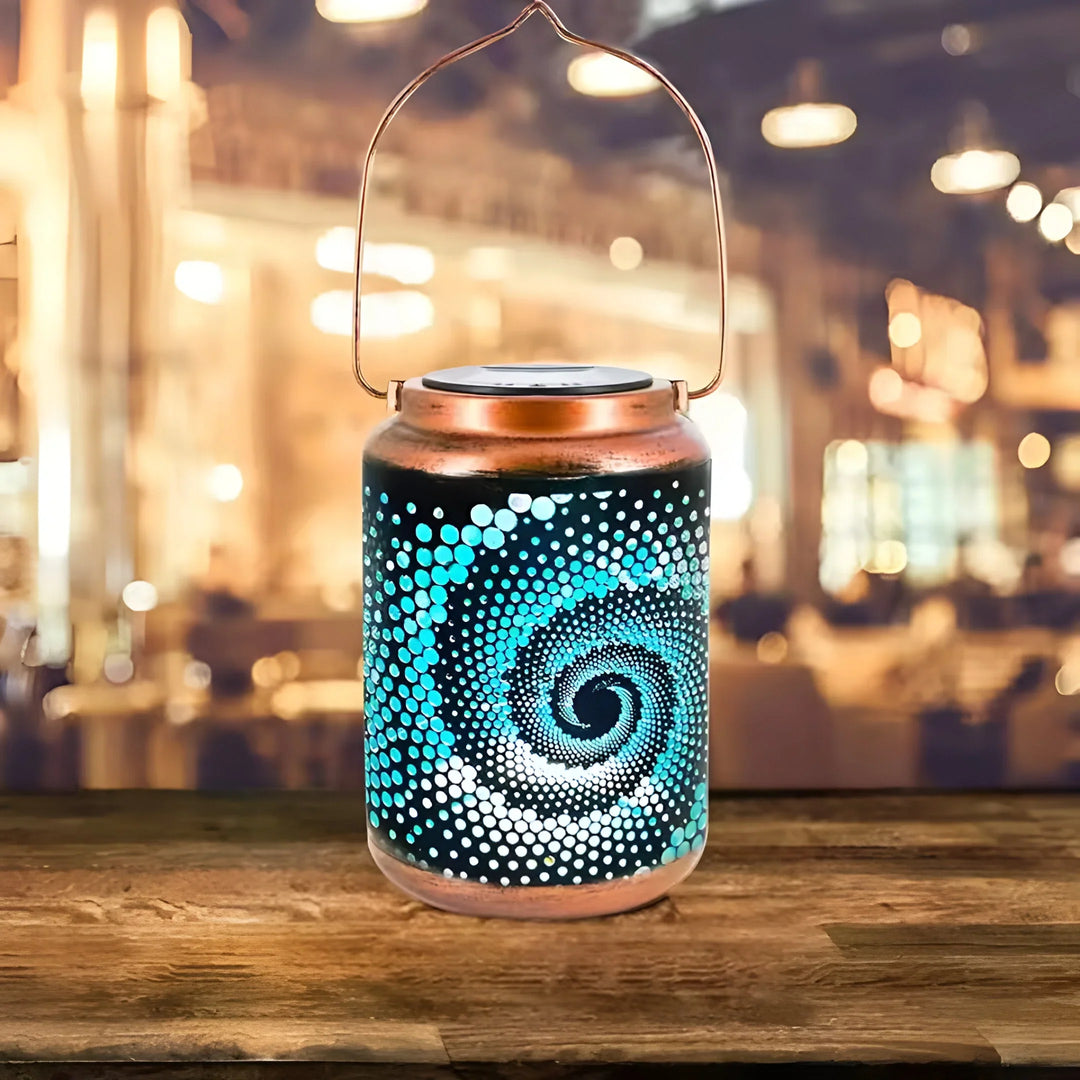 Solar Garden Light with Artistic Patterns for Outdoor Decor-Orizon Depot