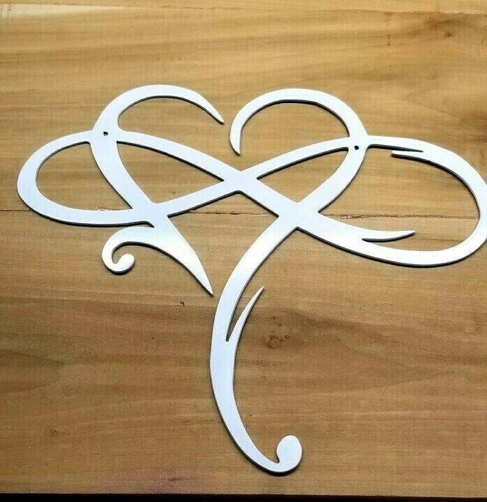 Heart-Shaped Steel Wall Art - Unique Metal Decoration for Home-Orizon Depot
