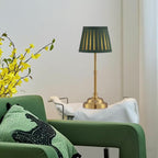 Rechargeable Cordless Brass LED Touch Dimmable Table Lamp-Orizon Depot