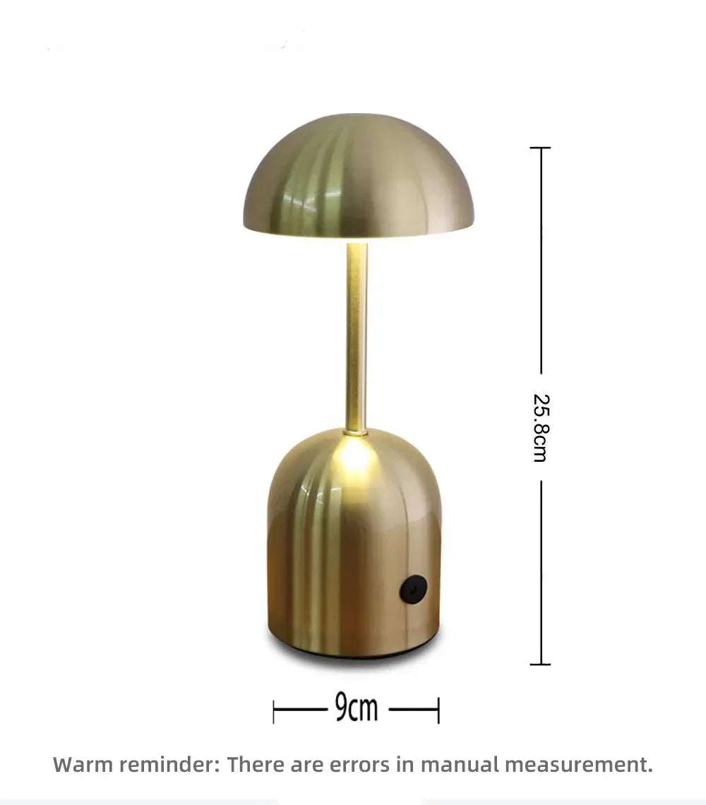Wireless Adjustable LED Metal Desk Lamp