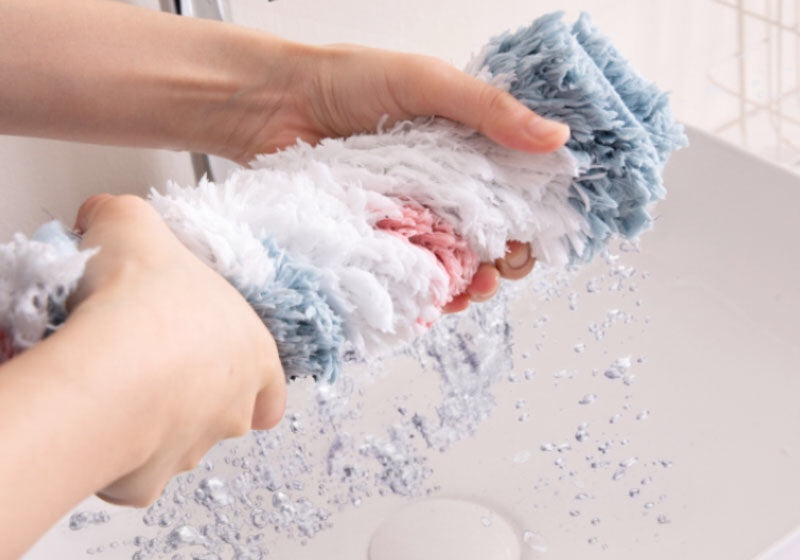Plush White Floor Bathroom Mat, 50x80cm, Non-Slip Water-Absorbent Rug-Orizon Depot