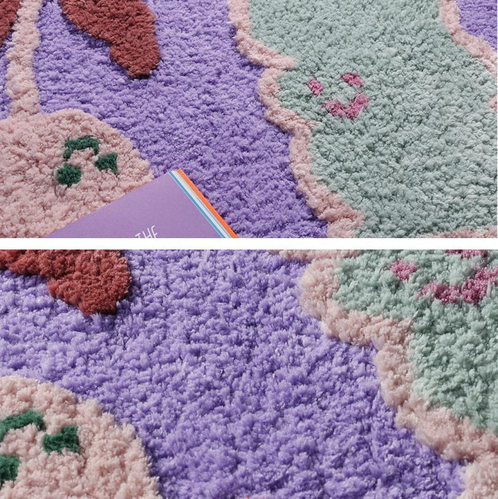 Small Flower Bath Mat - Perfect for Your Bathroom Decor-Orizon Depot