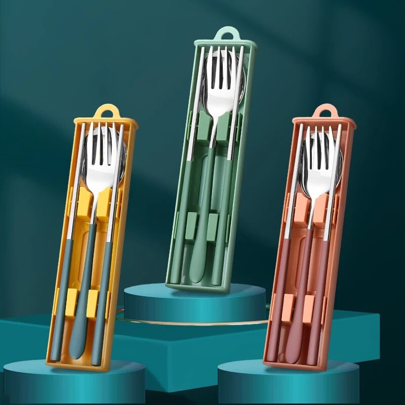 Portable Cutlery Set for Easy Dining on the Go-Orizon Depot