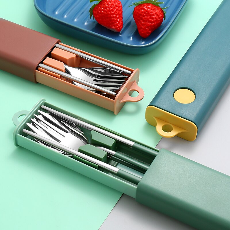 Portable Cutlery Set for Easy Dining on the Go-Orizon Depot