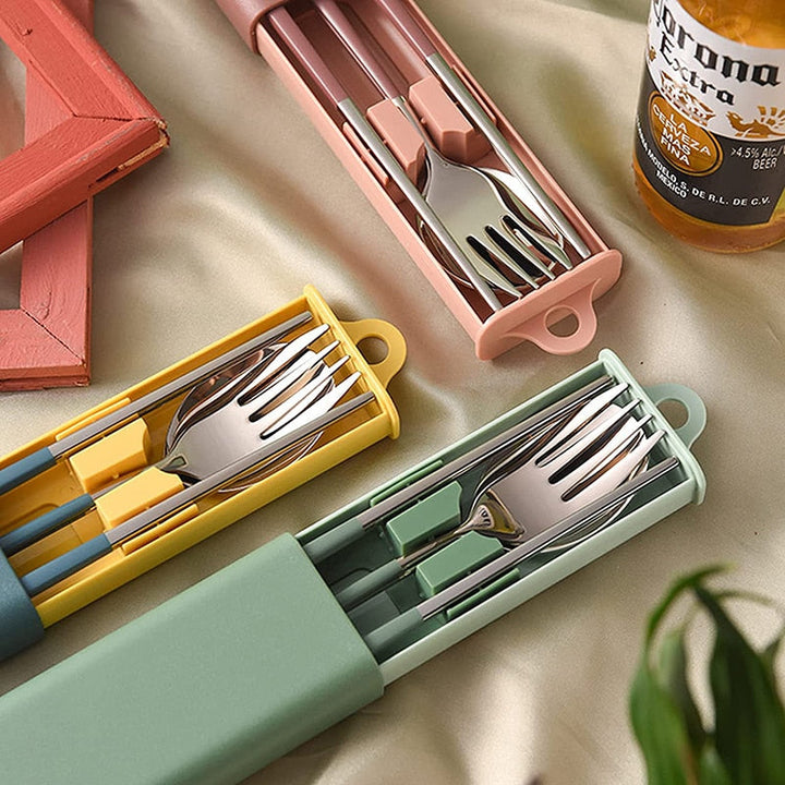 Portable Cutlery Set for Easy Dining on the Go-Orizon Depot
