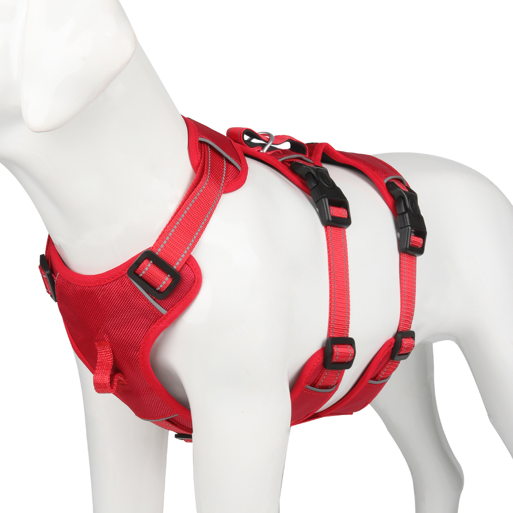 Reflective Anti-Pull Dog Harness with Gripguard Technology-Orizon Depot