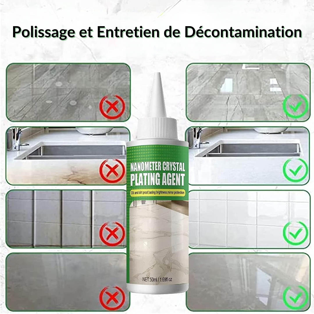 Marble Cleaner for Protection and Nanocrystalline Shine-Orizon Depot