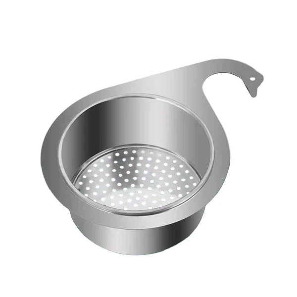 Swan-Shaped Stainless Steel Sink Basket Strainer and Drain Filter
