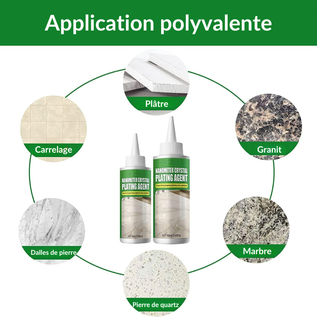 Marble Cleaner for Protection and Nanocrystalline Shine-Orizon Depot
