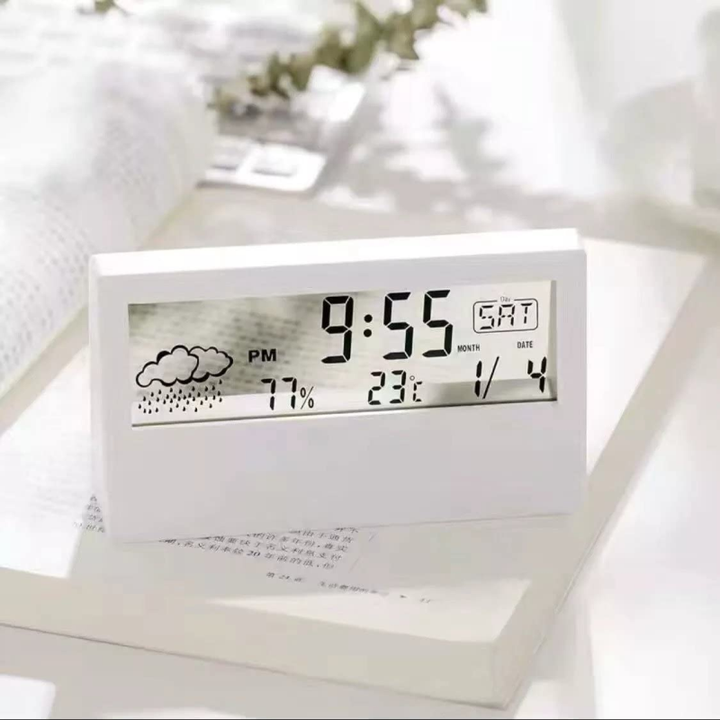 Sleek Minimalist Digital Clock for Modern Home Decor-Orizon Depot