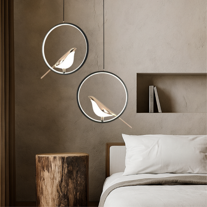 Modern Artistic Bird Pendant Lamp-Orizon Depot