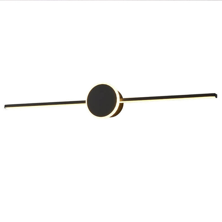 Nordic Minimalist Long Disc LED Vanity Light Wall Sconce Light-Orizon Depot