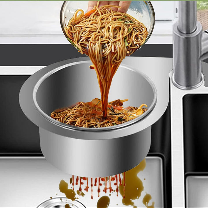 Swan-Shaped Stainless Steel Sink Basket Strainer and Drain Filter