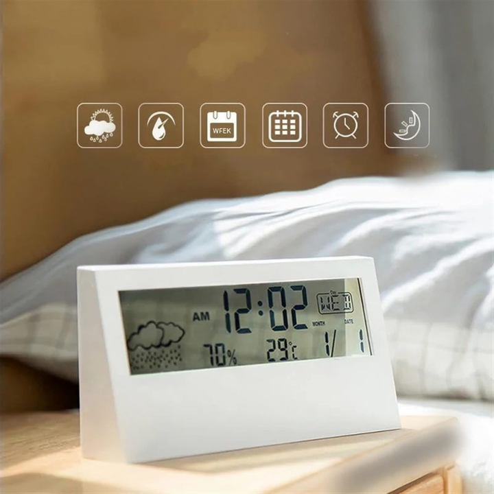 Sleek Minimalist Digital Clock for Modern Home Decor-Orizon Depot