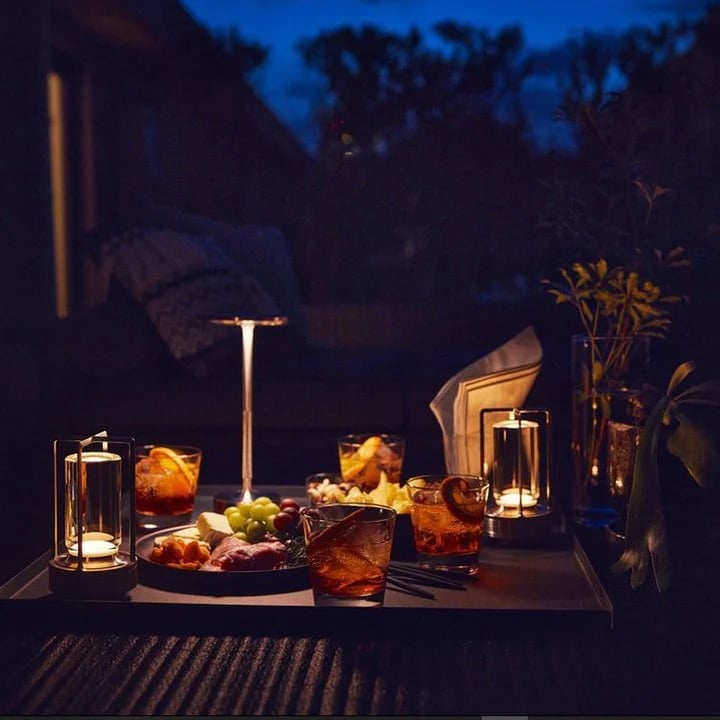 Cordless Dimmable Table Lamp - Rechargeable Waterproof Desk Light-Orizon Depot