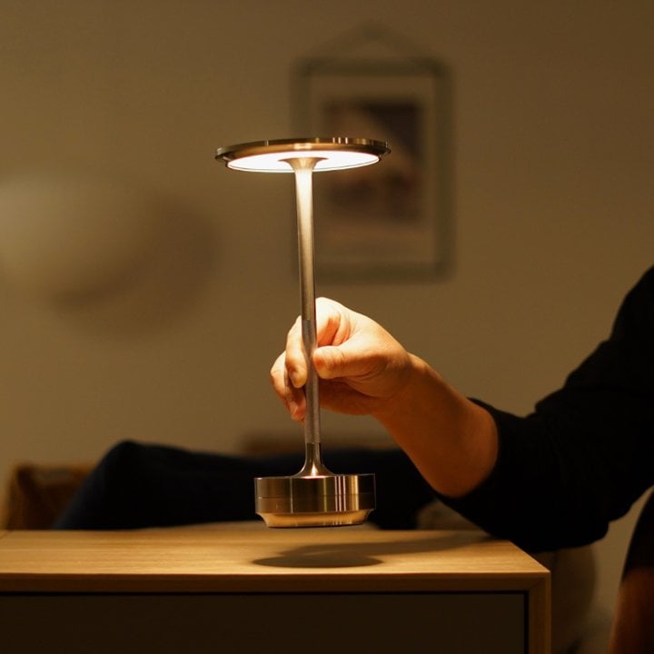 Cordless Dimmable Table Lamp - Rechargeable Waterproof Desk Light-Orizon Depot
