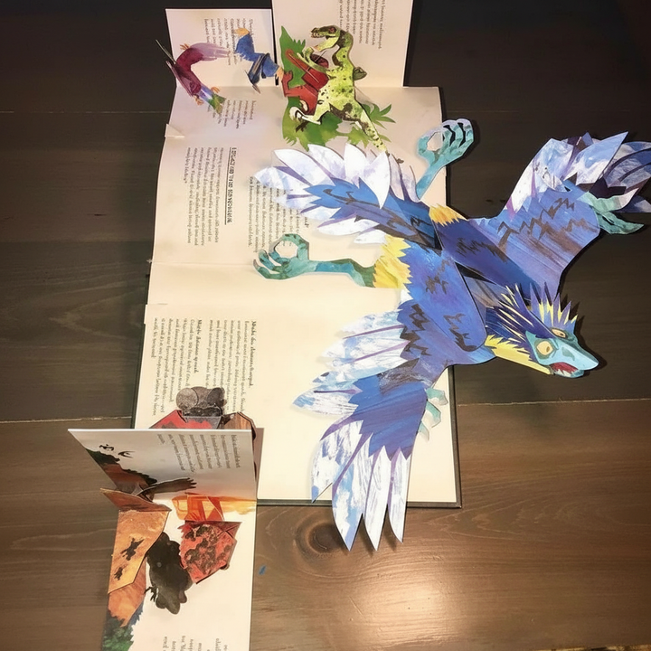 3D Pop-up Dinosaur Book for Kids - Interactive Learning Fun-Orizon Depot