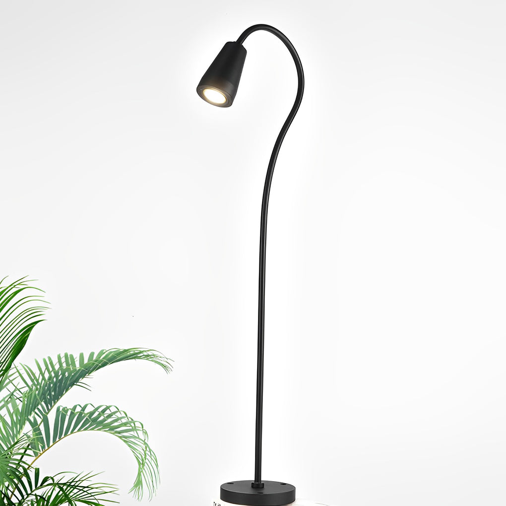 Waterproof LED COB Arched Gooseneck Pathway Lights for Outdoors