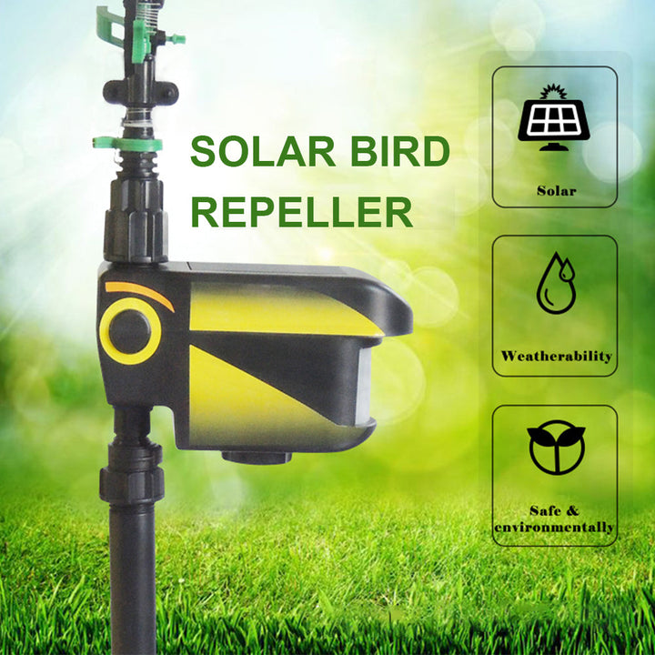 Solar-Powered Motion Activated Sprinkler to Deter Deer