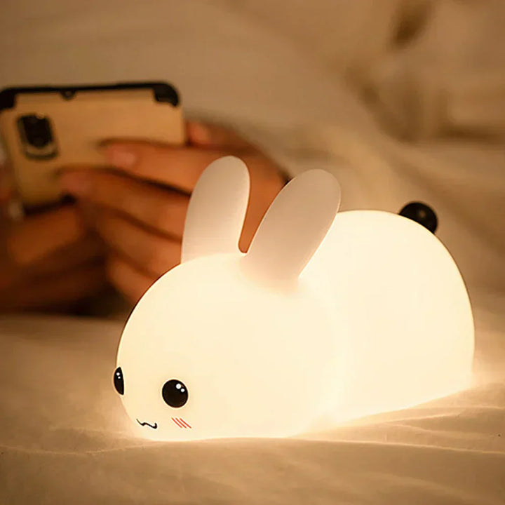 Charming Rabbit Night Light for Kids' Rooms and Nursery Decor-Orizon Depot